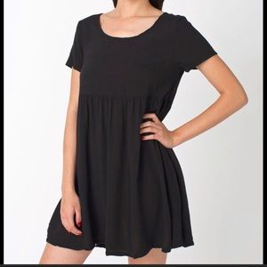 Black American Apparel Casual Dress (Babydoll)